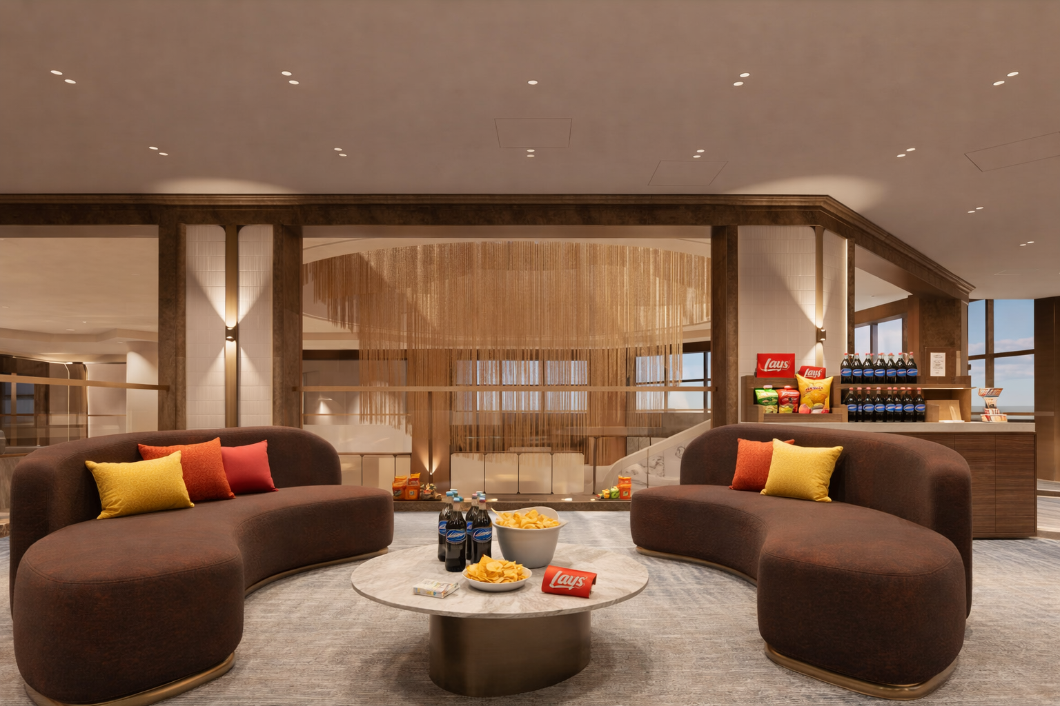 PepsiCo lounge rendered concept